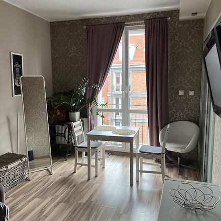 Centrum Apartament Gdansk Bagian luar foto