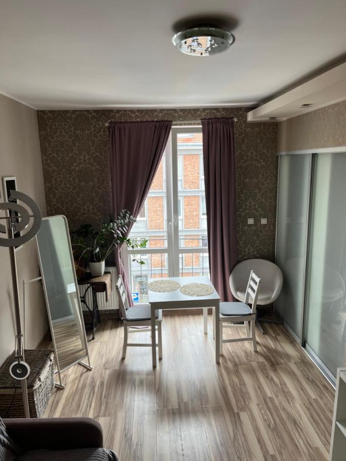 Centrum Apartament Gdansk Bagian luar foto