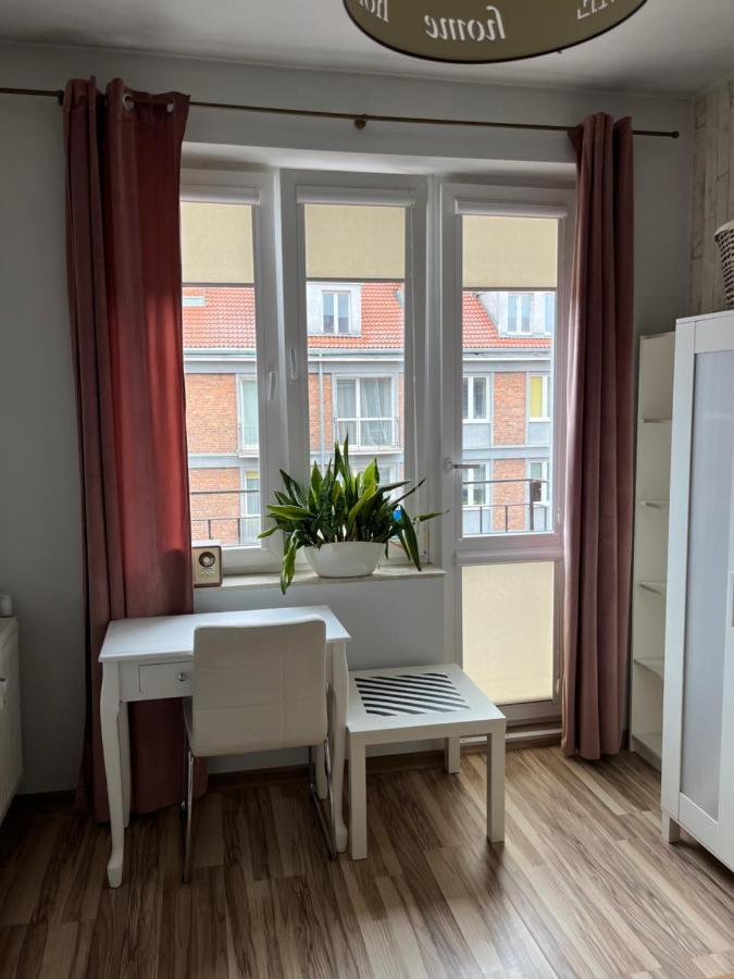 Centrum Apartament Gdansk Bagian luar foto