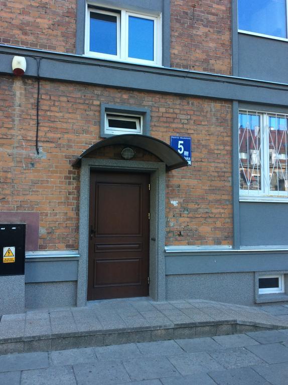 Centrum Apartament Gdansk Bagian luar foto