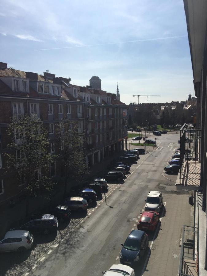 Centrum Apartament Gdansk Bagian luar foto