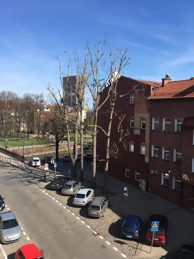 Centrum Apartament Gdansk Bagian luar foto