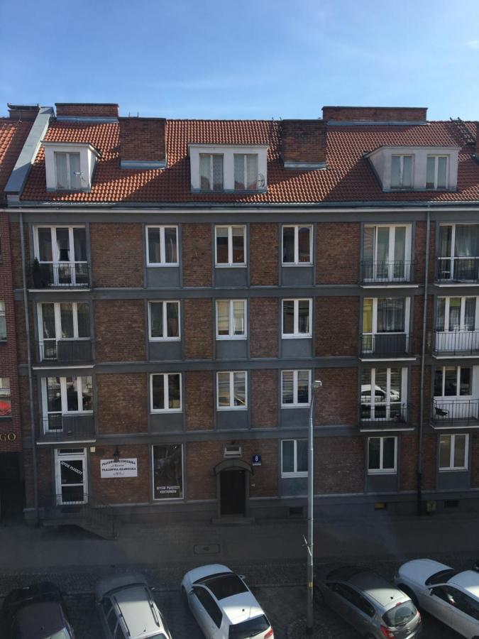 Centrum Apartament Gdansk Bagian luar foto